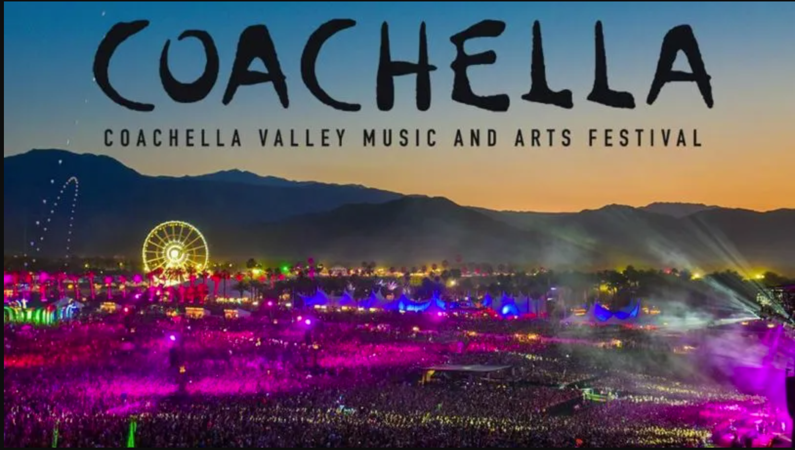 Coachella's schedule